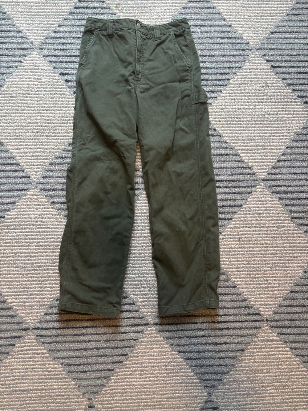 TNA Men's Dark Olive Cargo Pants